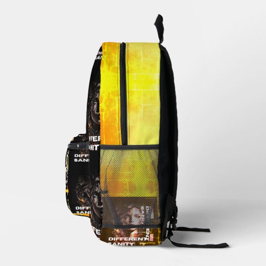 Different Sanity T-Shirt Bedrukte Rugzak (Rechts)