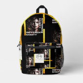 Different Sanity T-Shirt Bedrukte Rugzak (Voorkant)