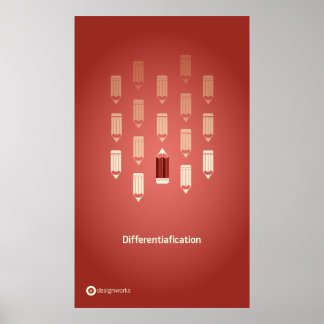 Differentiafication Poster 18 x 30 inch