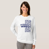 Differently Wired – Autism Awareness Month Blue T-shirt (Voorkant volledig)