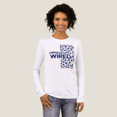 Differently Wired – Autism Awareness Month Blue Tri-Blend Shirt (Voorkant)
