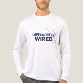 Differently Wired – Autism Awareness Month Blue  Tri-Blend Shirt