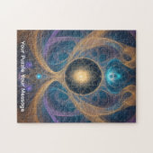 Difficult jigsaw puzzle "Cosmic Swirls" Legpuzzel (Horizontaal)