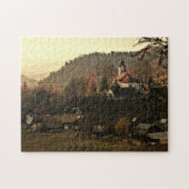 Difficult Jigzaag Puzzles Autumn Village in Poland Legpuzzel (Horizontaal)