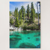 Difficult Lake Tahoe Souvenier Puzzle Legpuzzel (Verticaal)