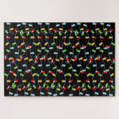 Difficult to solve Christmas Lights Legpuzzel (Horizontaal)