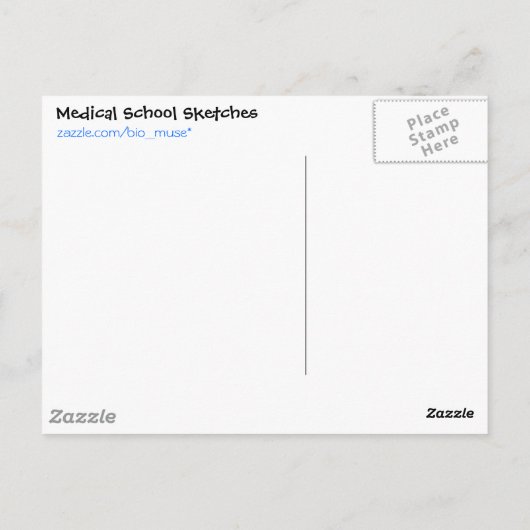 Diffuse Interstitiële longziekte briefkaart (Achterkant)