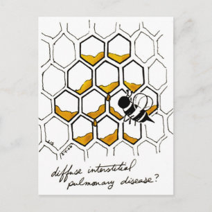 Diffuse Interstitiële longziekte briefkaart