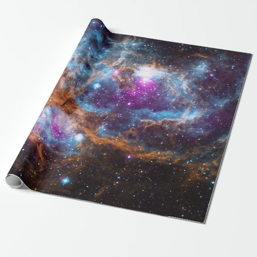 Diffuse Nebula Cadeaupapier (Uitgerold)