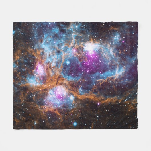 Diffuse Nebula Fleece Deken (Voorkant (Horizontaal))