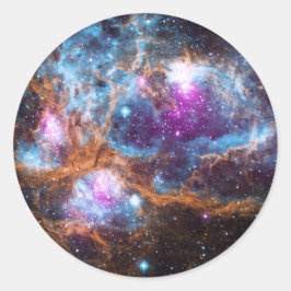 Diffuse Nebula Ronde Sticker
