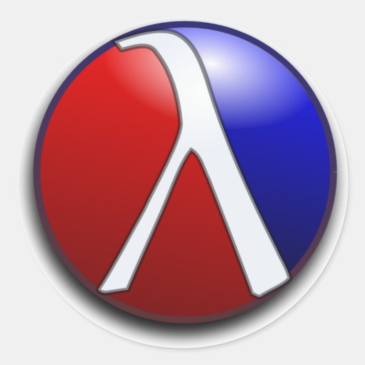 Diffuse Racket-Sticker Ronde Sticker (Voorkant)