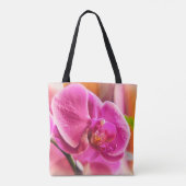 Diffuus Orchid Tote Bag (Achterkant)