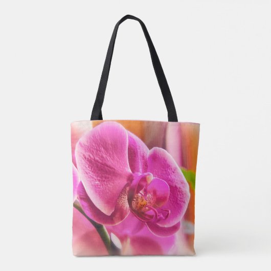Diffuus Orchid Tote Bag (Achterkant)