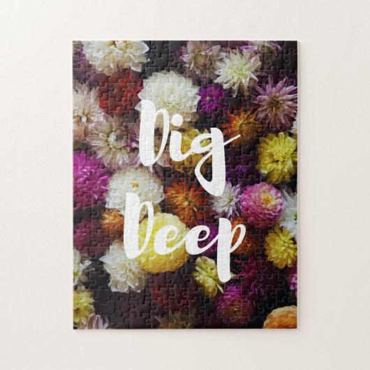 Dig Deep Jigzaag Legpuzzel (Verticaal)