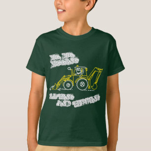 Dig, dig, dig, donker t-shirt dig