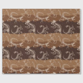 Dig Dino Dig Cadeaupapier (Vlak)