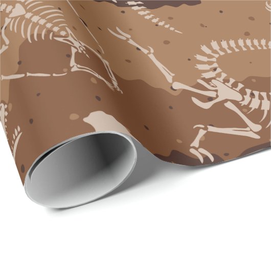 Dig Dino Dig Cadeaupapier (Rol Hoek)