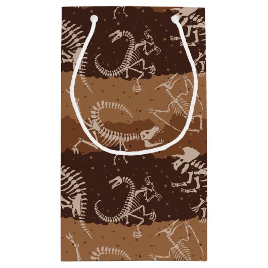 Dig Dino Dig Klein Cadeauzakje (Achterkant)