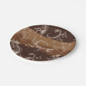 Dig Dino Dig Papieren Bordje (Gekanteld)