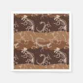 Dig Dino Dig Servet (Voorkant)