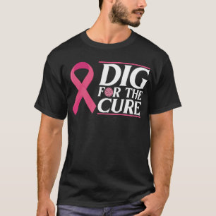 Dig for a Cure Breast Cancer Awareness Volleyball T-shirt