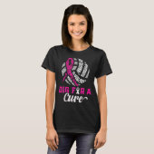 Dig for a Cure Breast Cancer Awareness Volleyball T-shirt (Voorkant volledig)