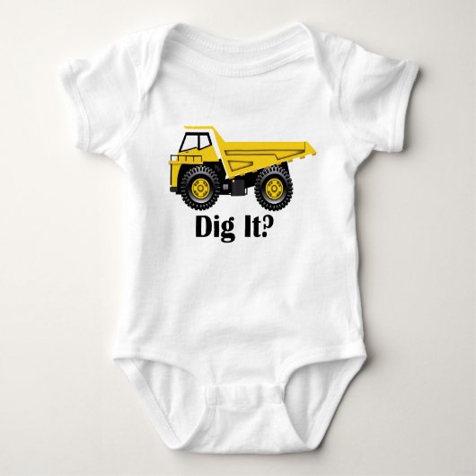 Dig het? - Baby Jersey Bodysuit  (Voorkant)