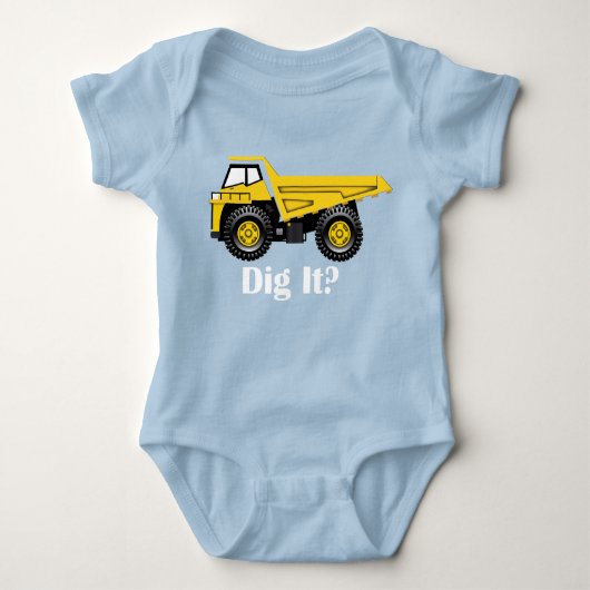 Dig het? - Baby Jersey Bodysuit (Voorkant)
