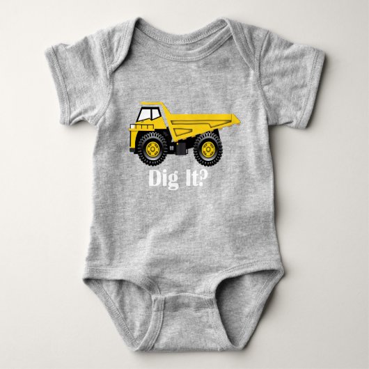 Dig het? - Baby Jersey Bodysuit (Voorkant)