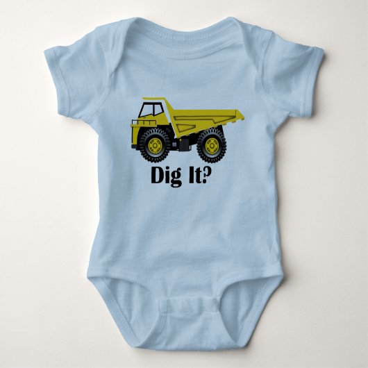 Dig het? - Baby Jersey Bodysuit  (Voorkant)