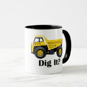Dig het? - Black 11 oz Ringer Mok  (Voorkant rechts)