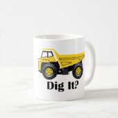 Dig het? - Witte 11 oz Classic White Mok  (Voorkant rechts)