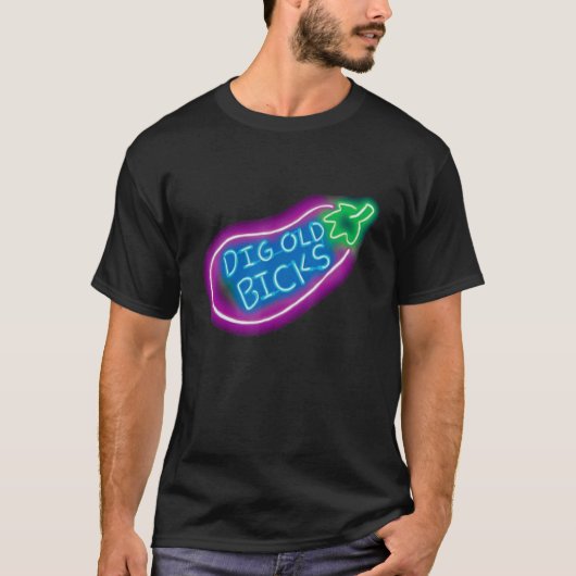 Dig Old Bicks Solar Opposites Funny Meme Gag T-shirt (Voorkant)