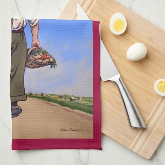  dig op Victory Poster Tea Towel Theedoek (Quarter Fold)