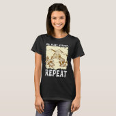 Dig Plant Harvest Repeat I Agriculture Farmer T-shirt (Voorkant volledig)