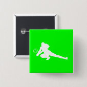 Dig Silhouette Button Green (Voorkant /achterkant)
