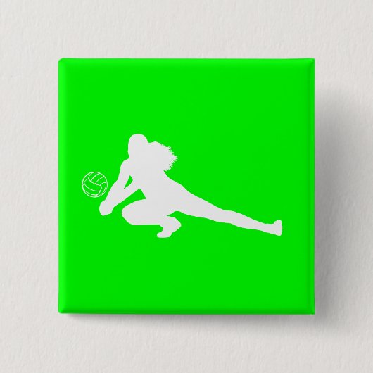 Dig Silhouette Button Green (Voorkant)