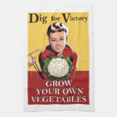 dig voor Victory Kitchen Towel Theedoek (Verticaal)
