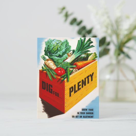 Dig voor voldoende briefkaart (Staand voorkant)