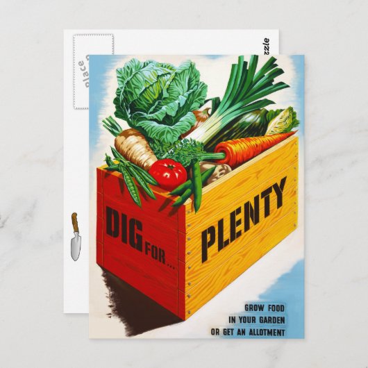 Dig voor voldoende briefkaart (Voorkant / Achterkant)