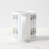 DigAI Golden Jubilee Botanicals Tile Jumbo Mug Grote Koffiekop (Achterkant)