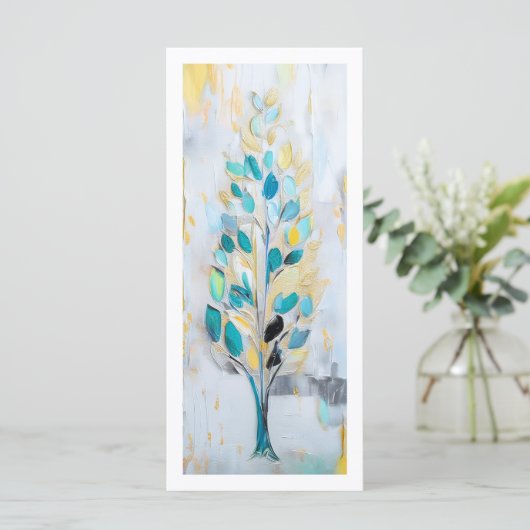 DigAI Golden Jubilee Zee Foam Bloom Kaart (Staand voorkant)