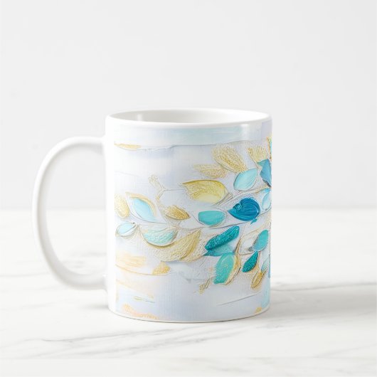 DigAI Sea Foam Bloom Mug Koffiemok (Links)