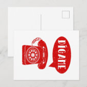 Digame Spaans telefoongesprek Briefkaart (Voorkant / Achterkant)