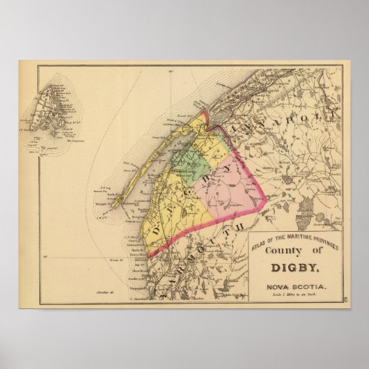 Digby Co., NS Poster (Voorkant)