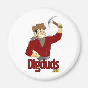 DigDuds.com-Logo Magneet