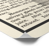 Digestieve systeemanatomie Art Afdrukken #5 Poster (Hoek)