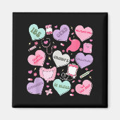 Digestive Divas Gastroenterology Nurse Valentine E Magneet (Voorkant)