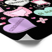 Digestive Divas Gastroenterology Nurse Valentine E Poster (Hoek)